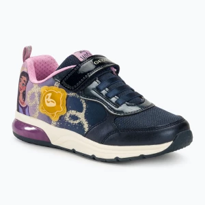 Buty juniorskie Geox Spaceclub navy/lavender