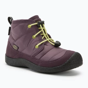 Buty juniorskie KEEN Howser II Chukka WP plum perfect/daiquiri green