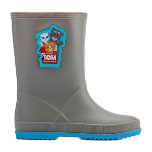 Buty, kalosze Coqui Rainy 8505-605-4818 szare