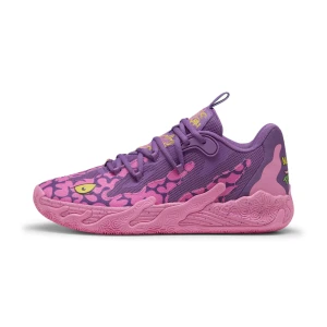 Buty koszykarskie unisex PUMA HOOPS x TNMT MB.03 Lo Krang, Buty, Fioletowy,