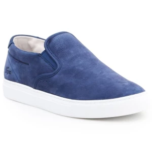 Buty Lacoste Alliot Slip-On 216 1 Cam M 7-31CAM0140120 niebieskie