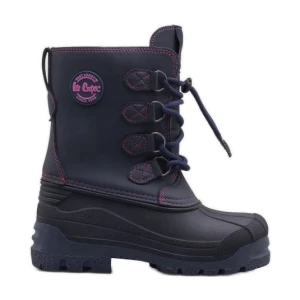 Buty Lee Cooper zimowe śniegowce LCJ-24-44-2843K niebieskie