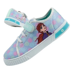 Buty Leomil FZ014635 tenisówki motyw z krainy lodu niebieskie