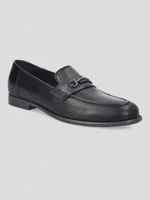 Buty Loafersy Roxbury Ciemnobrązowe Lancerto