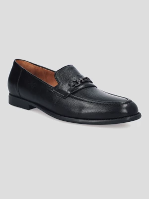 Buty Loafersy Roxbury Czarne Lancerto