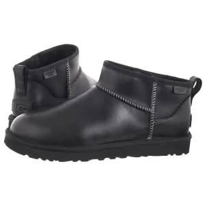 Buty M Classic Ultra Mini Lthr Regen 1158191 BLK (UA116-b) UGG