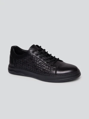 Buty męskie 01053C90SNA Giacomo Conti czarny