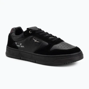 Buty męskie Aeronautica Militare 252SC0235UPL00244 jet black
