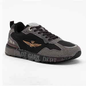 Zdjęcie produktu Buty męskie Aeronautica Militare 252SC0276UCT03546 jet black