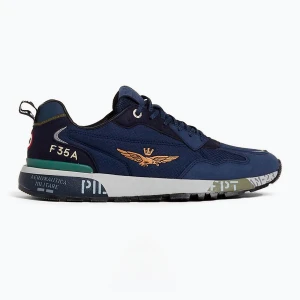 Buty męskie Aeronautica Militare 252SC0276UCT04249 blu navy