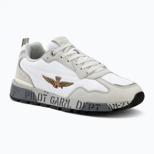 Buty męskie Aeronautica Militare SC0276UCT04327 off white