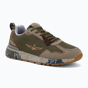 Zdjęcie produktu Buty męskie Aeronautica Militare SC0276UCT04327 salvia Zielony