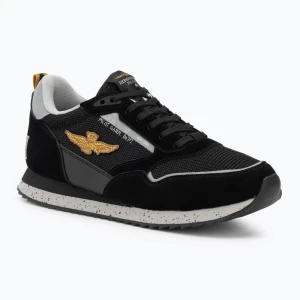 Buty męskie Aeronautica Militare SC0288UCT03545 jet black