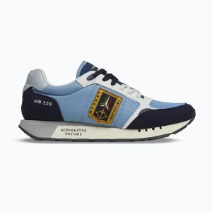 Buty męskie Aeronautica Militare SC0292UCT03331 avio/blu navy