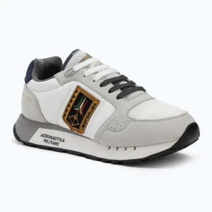 Buty męskie Aeronautica Militare SC0292UCT03331 off white