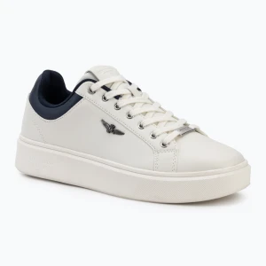 Buty męskie Aeronautica Militare SC0307UCT03591 bianco/blu