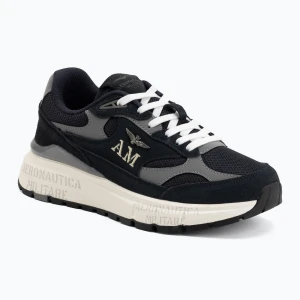 Buty męskie Aeronautica Militare SC0318UCT04248 blu navy