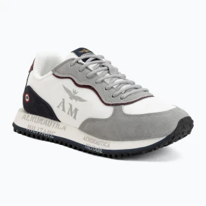 Buty męskie Aeronautica Militare SC0320UPL00313 off white/blu scuro