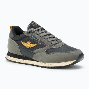 Buty męskie Aeronautica Militare SC288CT3379 black/grey