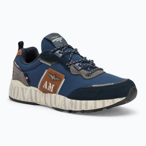 Buty męskie Aeronautica Militare SC293CT3381 grey/avio/blue