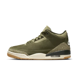 Buty męskie Air Jordan 3 Retro „Medium Olive” - Zieleń