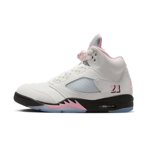 Buty męskie Air Jordan 5 Retro „Medium Soft Pink” - Biel