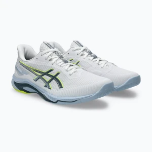 Buty męskie ASICS Netburner Ballistic FF 4 white/raw indigo