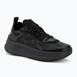 Buty męskie Calvin Klein HM0HM02160 Chunky Run Laceup Ck Stripe triple black