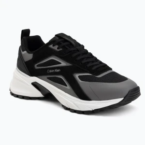 Zdjęcie produktu Buty męskie Calvin Klein HM0HM02220 Hike Runner Stripe Mix Nylon Suede black/granite road
