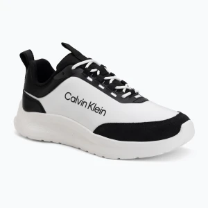 Buty męskie Calvin Klein HM0HM02342 Light Eva Runn Essential Laceup Nylon Suede black/bright white