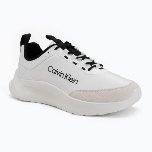 Buty męskie Calvin Klein HM0HM02342 Light Eva Runn Essential Laceup Nylon Suede bright white/black