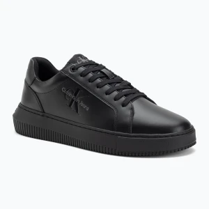 Buty męskie Calvin Klein YM0YM00681 Chunky Cupsole Monologo Lth triple black