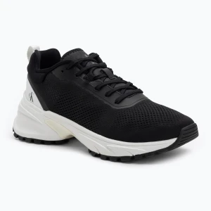 Buty męskie Calvin Klein YM0YM01284 Hike Runner Tech Knit black/bright white