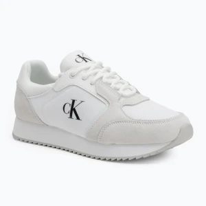 Zdjęcie produktu Buty męskie Calvin Klein YM0YM01326 Retro Runner Sock Lace Up Ny-Su bright white/black