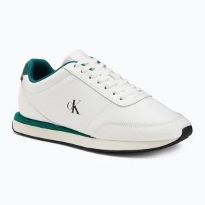 Zdjęcie produktu Buty męskie Calvin Klein YM0YM01355 Retro Runner Essential Leather bright white/galapagos