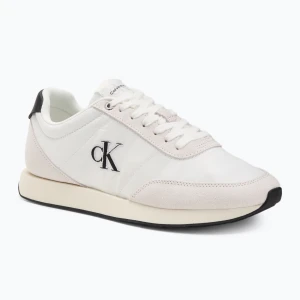 Zdjęcie produktu Buty męskie Calvin Klein YM0YM01361 Retro Runner Essential MIX MAT bright white/black