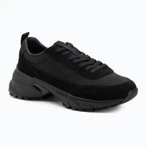 Buty męskie Calvin Klein YM0YM01378 Hike Runner Casual Ny-Su AOP triple black