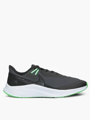 Buty męskie do biegania czarne NIKE QUEST 3 SHIELD