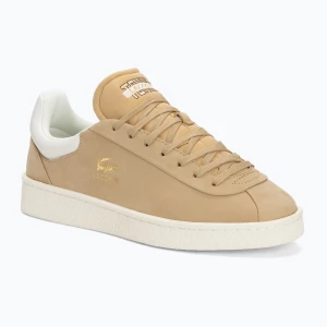 Buty męskie Lacoste Baseshot Premium Leather light brown/off white