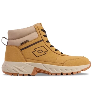 Buty męskie Lotto Evedal Mid 2400300U-7272 - brązowe