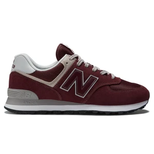 Buty męskie New Balance ML574EVM - bordowe