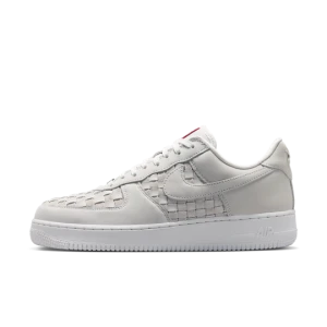 Buty męskie Nike Air Force 1 Low Retro Premium - Biel
