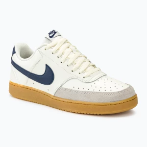 Buty męskie Nike Court Vision Low sail / gum light brown / light iron ore / midnight navy