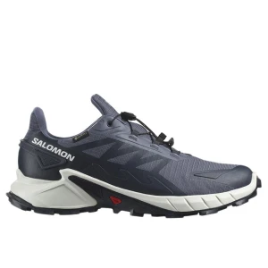 Buty męskie Salomon Supercross 4 Gore-Tex L47462300 - granatowe