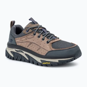 Buty męskie SKECHERS Arch Fit Road Walker Recon brown/multicolor