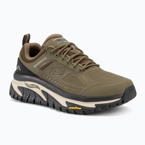 Buty męskie SKECHERS Arch Fit Road Walker Recon olive/black