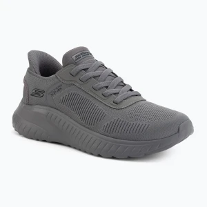 Buty męskie SKECHERS Bobs Squad Chaos Solid Step gray
