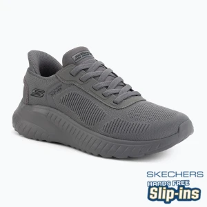 Zdjęcie produktu Buty męskie SKECHERS Bobs Squad Chaos Solid Step gray