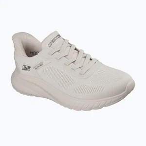 Buty męskie SKECHERS Bobs Squad Chaos Solid Step white