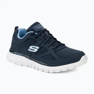 Buty męskie SKECHERS Burns Agoura navy Granatowy